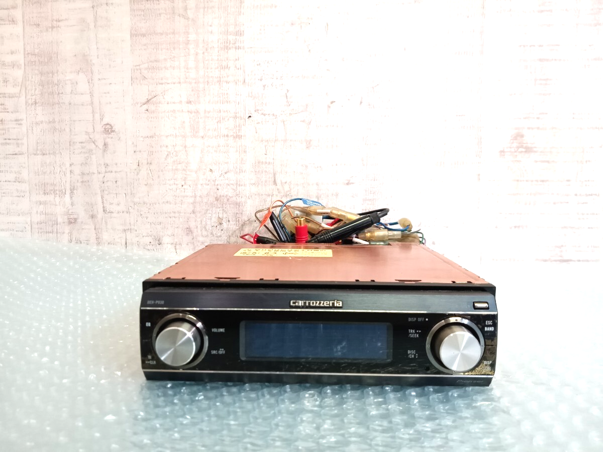 Pioneer Carrozzeria DEH-P930 1DIN Car Audio CD DSP with Bluetooth