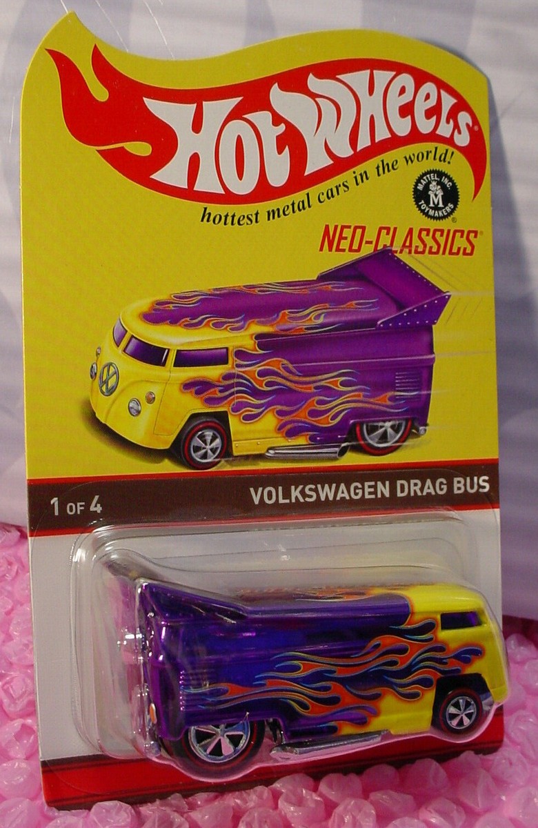 2016 RLC Hot Wheels Neo-Classics VOLKSWAGEN DRAG BUS∞purple VW
