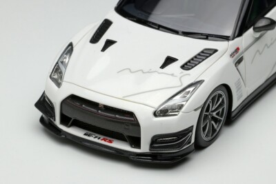 Make Up EM643 1/43 Mine's GT-R R35 2021 White Model Car From Japan
