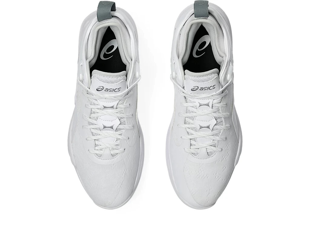 Asics Basketball shoes NOVA SURGE LOW 2 White/Pure Silver 1061A051