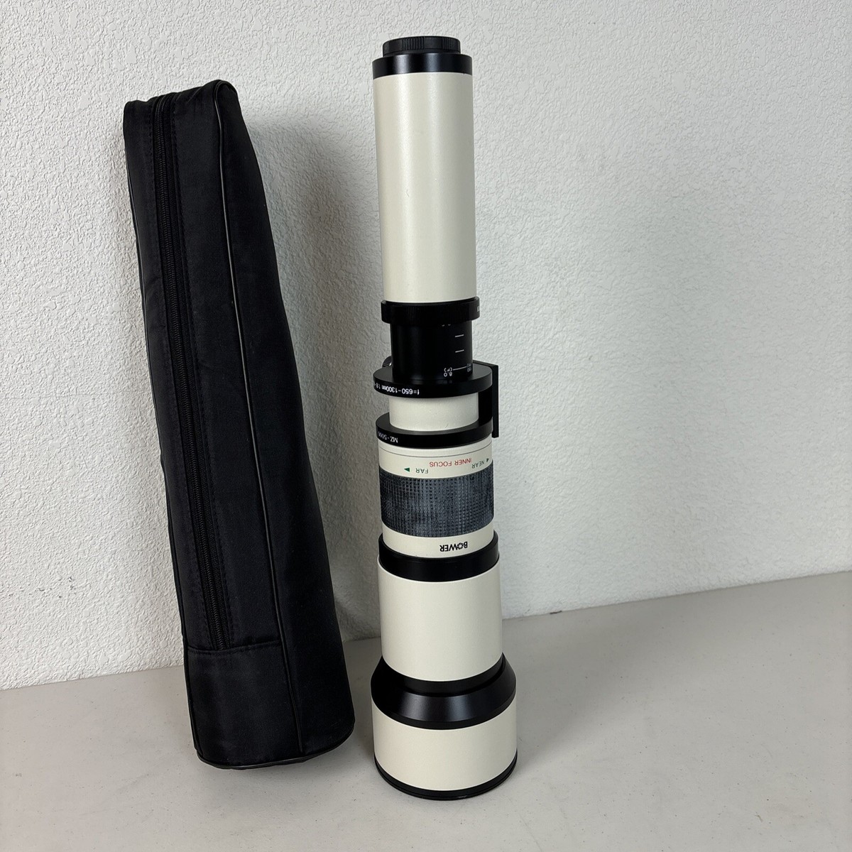 Bower MZ-5000 650-1300MM F/8-16 Manual Focus T-MOUNT Zoom Lens w