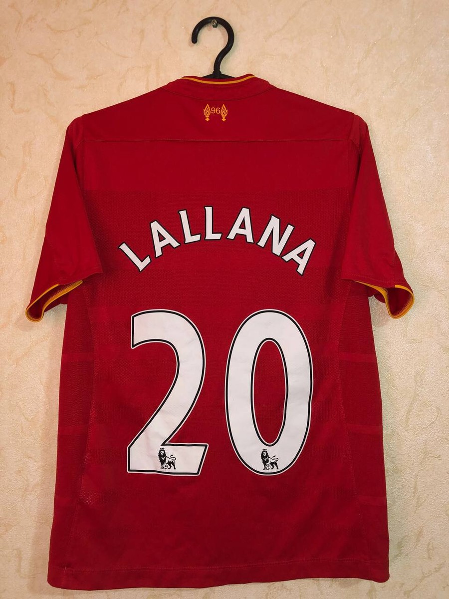 Liverpool Home football shirt 2016 - 2017 XL Boys #20 Lallana | eBay