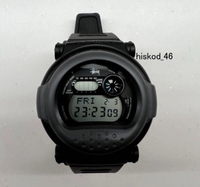 G-SHOCK × STUSSY wrist Watch Jason G-001ST-1JR Black gray