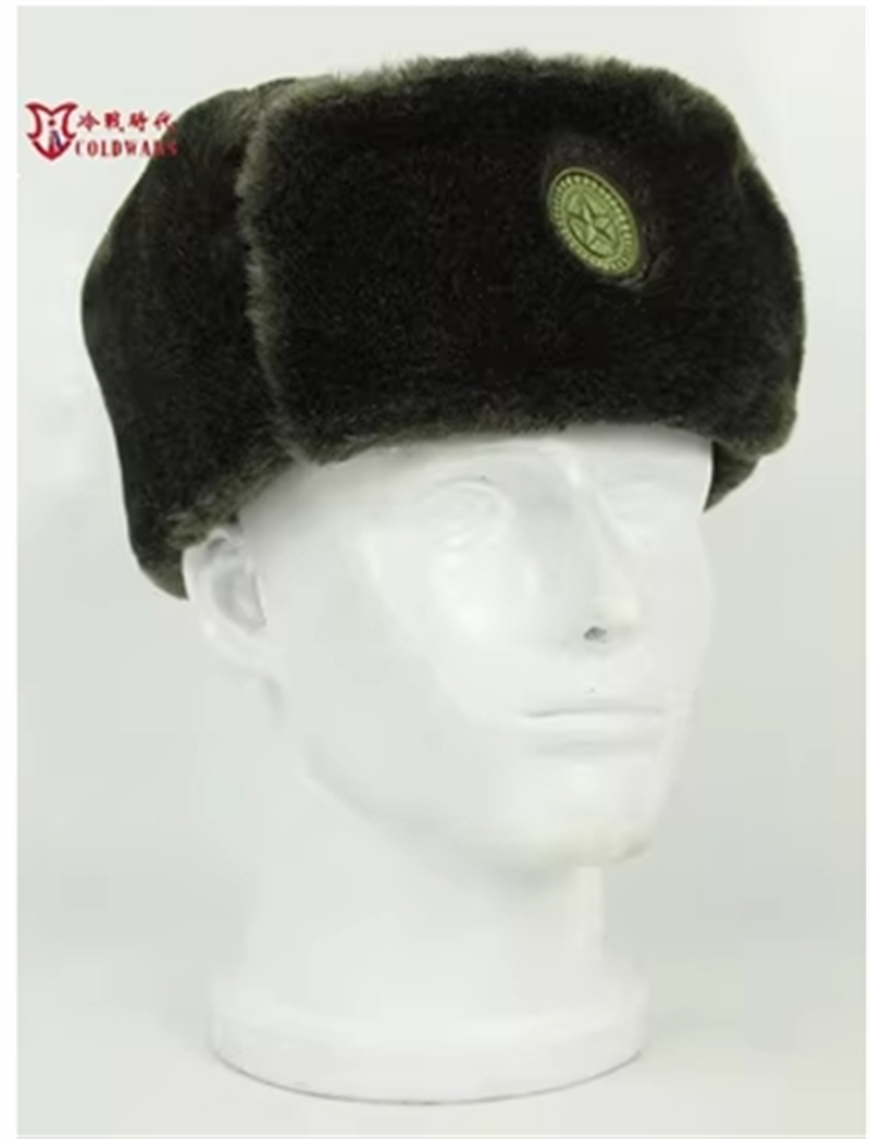 Russian Military VKBO VKPO Camo Field Cap Winter Hat with Ear
