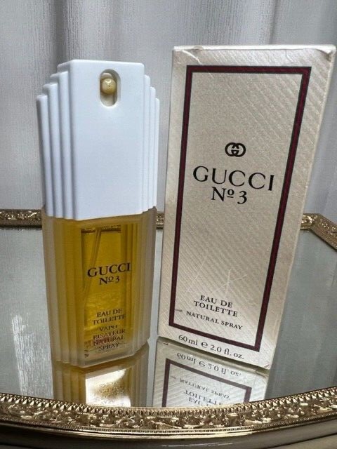 Gucci No 3 Eau de Toilette Gucci 60 ml. Vintage, 1990 edition