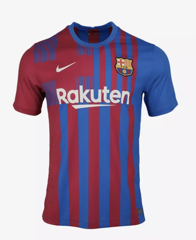 Nike Barcelona FC Stadium Home Jersey Blue /Red CV8222-428 Youth