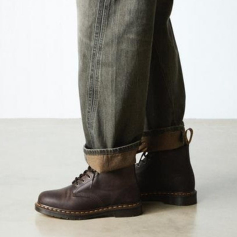 Dr Martens Mens 8 Womens 9 Brown 101 Crazy Horse Leather Ankle