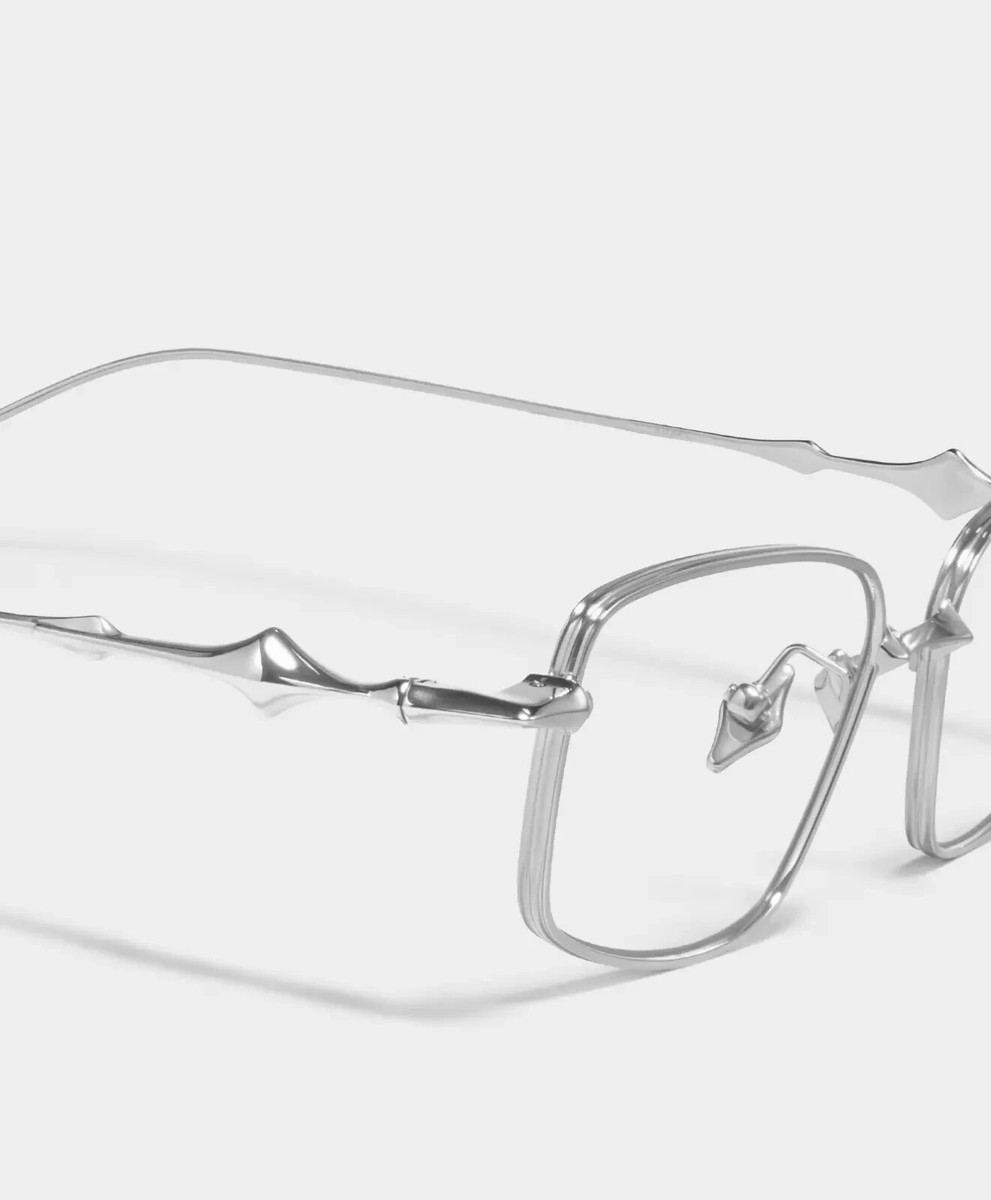 Gentle Monster Atomic 02 Silver_SDFZSB9SO5A6 / FEDEX 100% Genuine