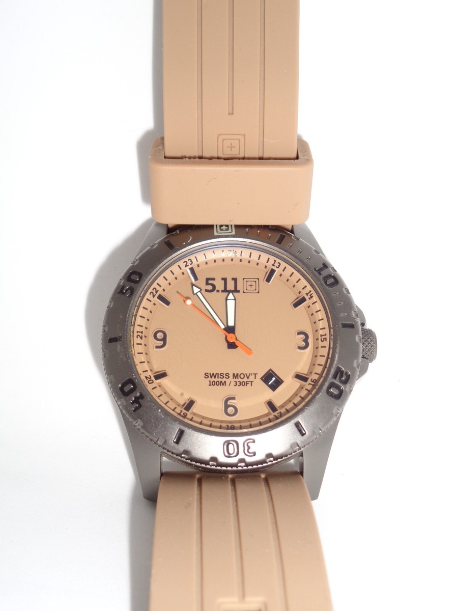 5.11 Tactical Sentinel Watch Swiss Movement Coyote Style 50133 | eBay