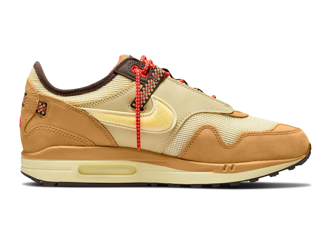 Size 11 - Nike Air Max 1 x Travis Scott Low Wheat for sale online