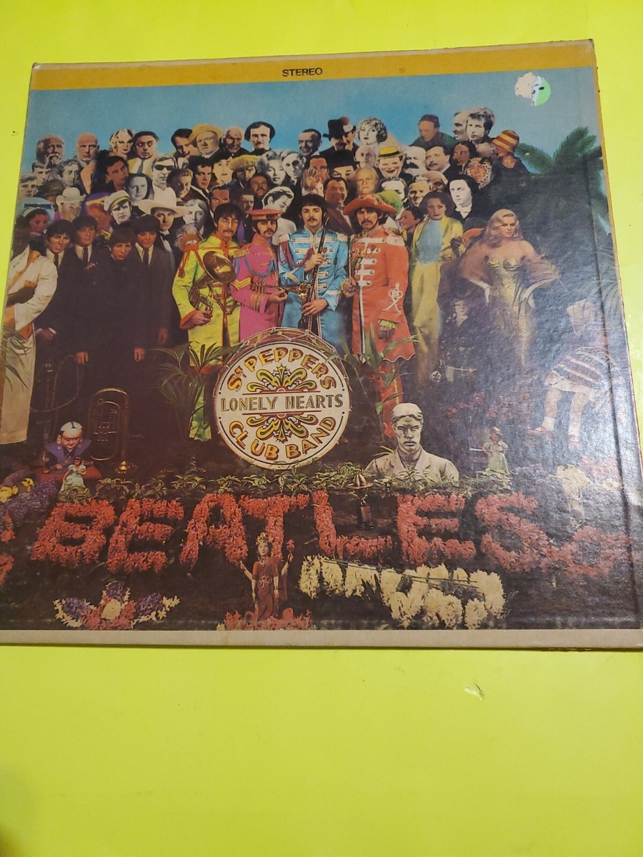 1967 1st US Press The Beatles Sgt Peppers Lonely Hearts Club Band