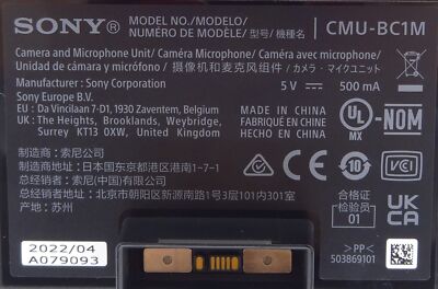 NEW Sony Bravia Cam CMU-BC1M for XR-65A95K XR-55A95K XR-75Z9K XR