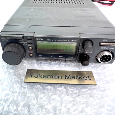 ICOM IC-1201 1200MHz 10W Transceiver Amateur Ham Radio Tested Used