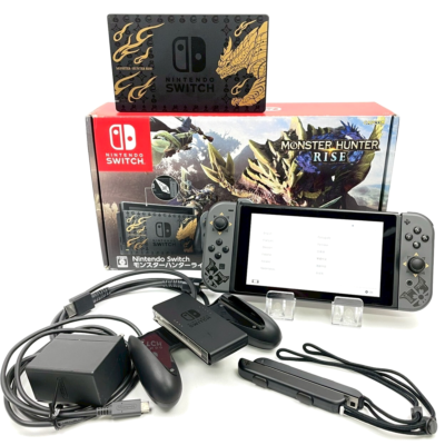 Nintendo Switch HAC-001(-01) Console A Rank Monster Hunter RISE