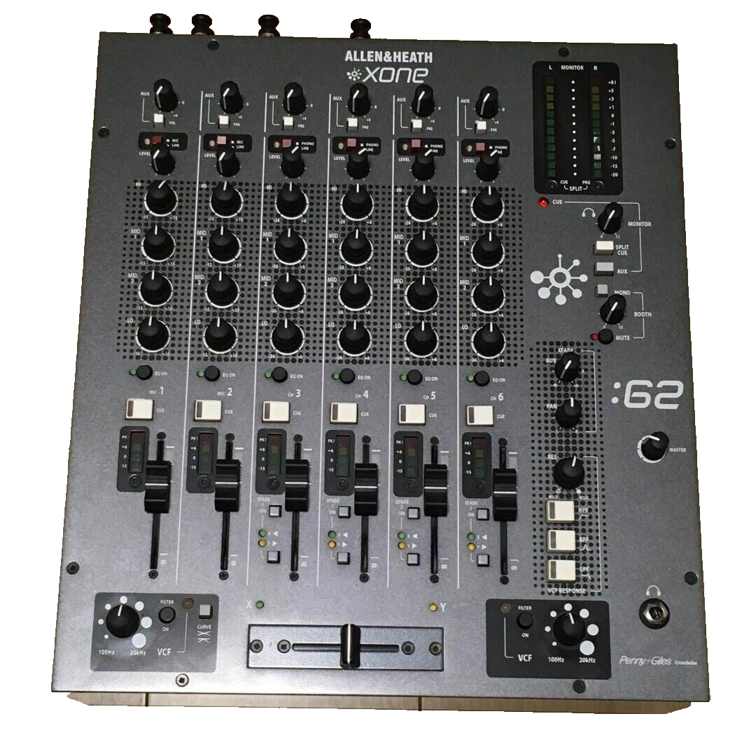 w*ん様 Allen&Heath Xone62 高音質 プリアンプ アレヒ DJ Allen&Heath