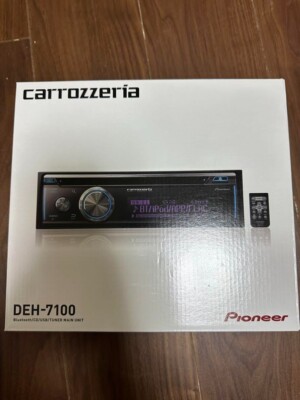 Pioneer Carrozzeria DEH-7100 1DIN CD USB Bluetooth Car Audio 200