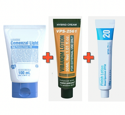 VQM Phytocin V2 Cream 30ml + CONAPIDIL Finish Lotion 20g +