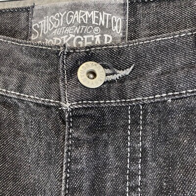 Stussy Quality Workgear Gジャン Lサイズ ダークデニム