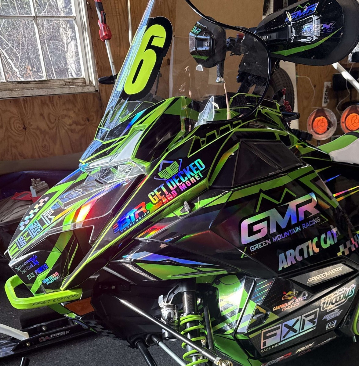 Medium Windshield Fits 2024-2026 Arctic Cat Zr Riot M Catalyst 213