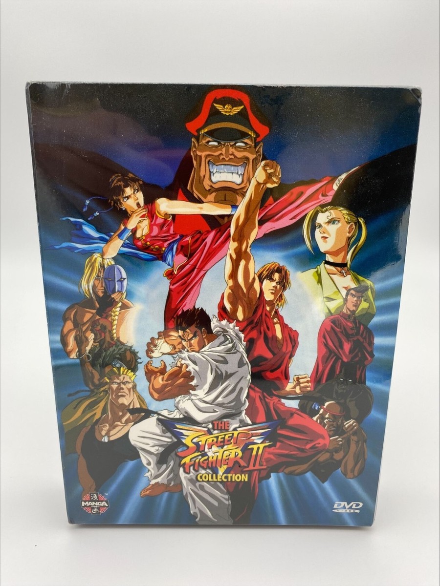 Street Fighter II V - The Collection (DVD, 2003, 4-Disc Set