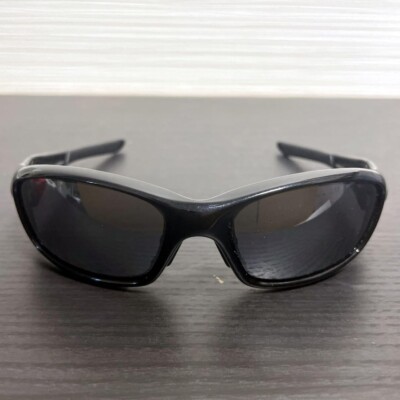 Oakley Straight Jacket 04-325J Polished Black / Black Iridium