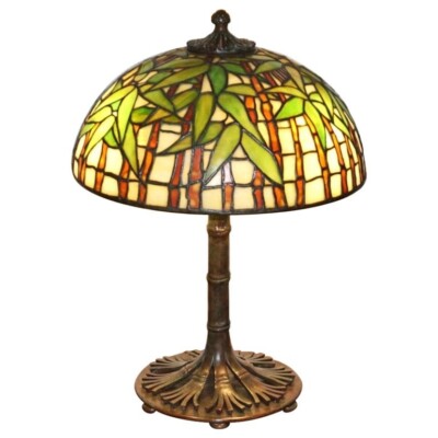 Tiffany Studios Bamboo Table Lamp | eBay