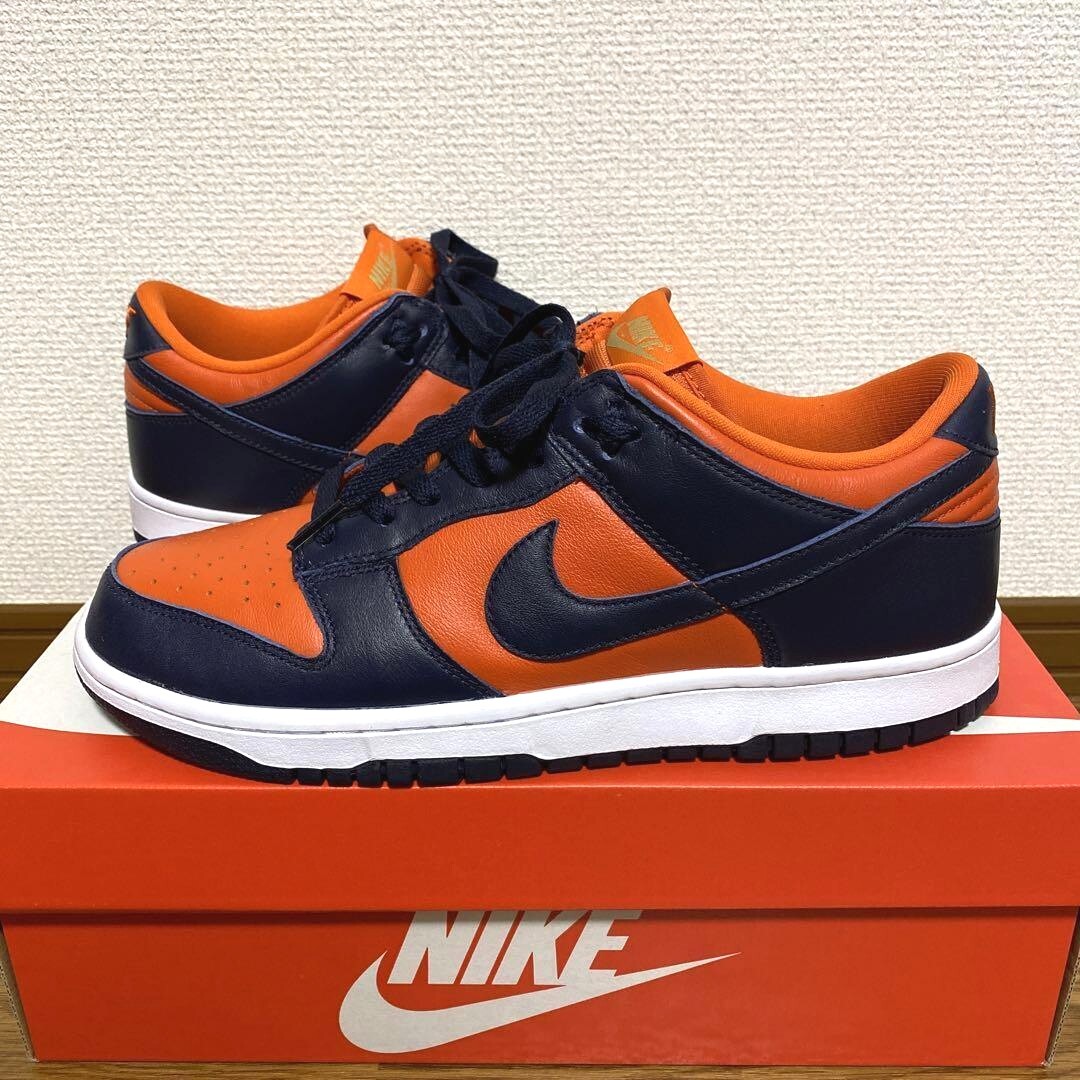 Nike Dunk Low SP CU1727-800 Champ Colors University Orange Marine