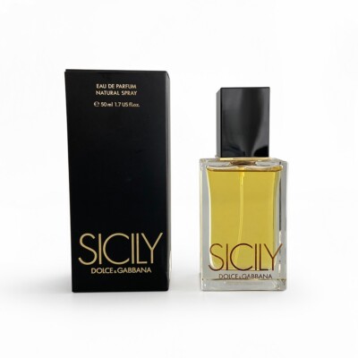 DOLCE & GABBANA SICILY 50ml Women's Eau De Parfum - NEW IN BOX
