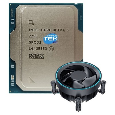 Intel Core Ultra 5 225F LGA1851 Processor CPU Without Integrated