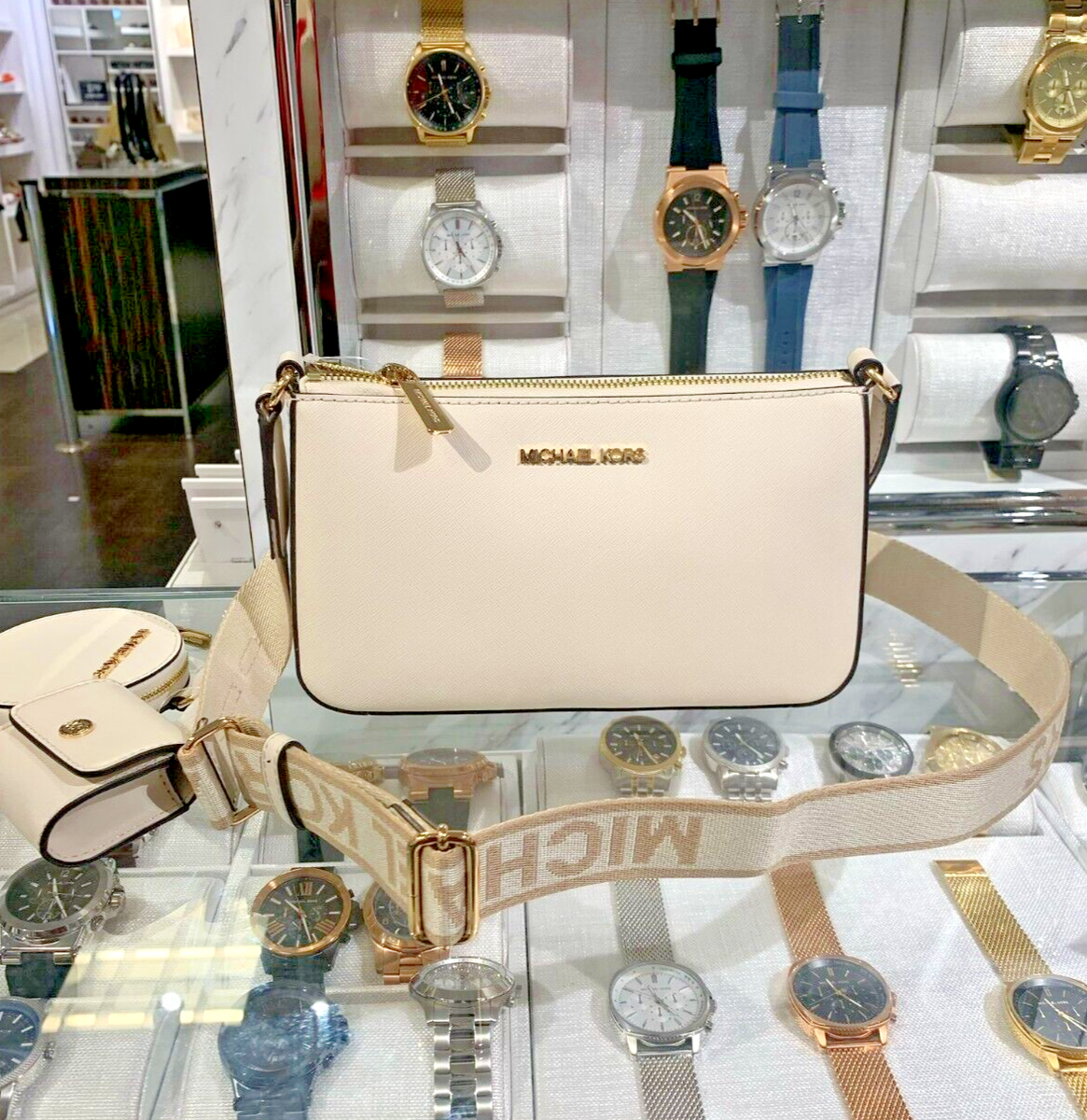 MICHAEL KORS ポーチ 9個セット ベージュ Amazon | [マイケルコース
