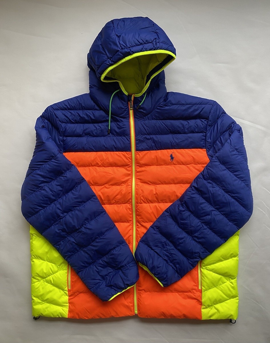 Polo Ralph Lauren Neon Packable Water-Repellent Jacket XXL 2XL | eBay