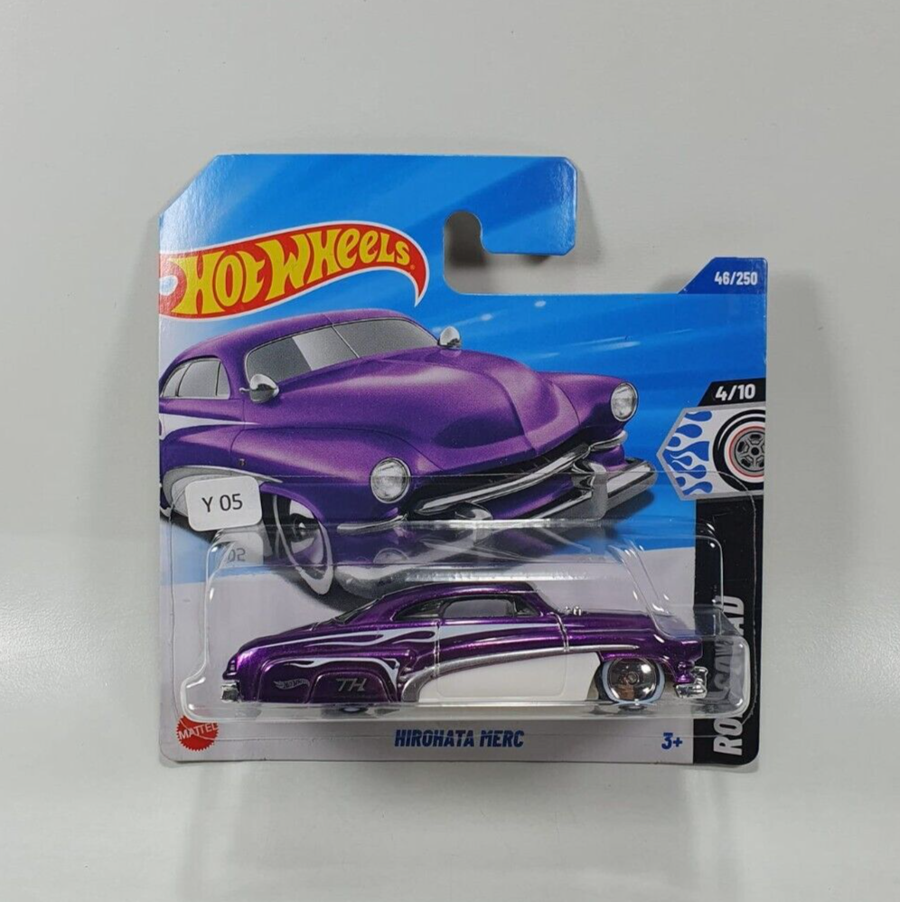 Hot Wheels Short Card Super Treasure Hunt 2025 Hirohata Merc