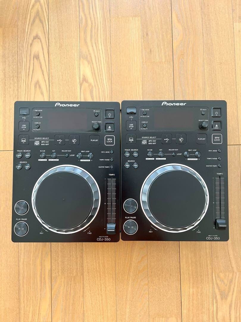 ☆ジャンクPioneer CDJ-350 マルチプレーヤー 2台セット