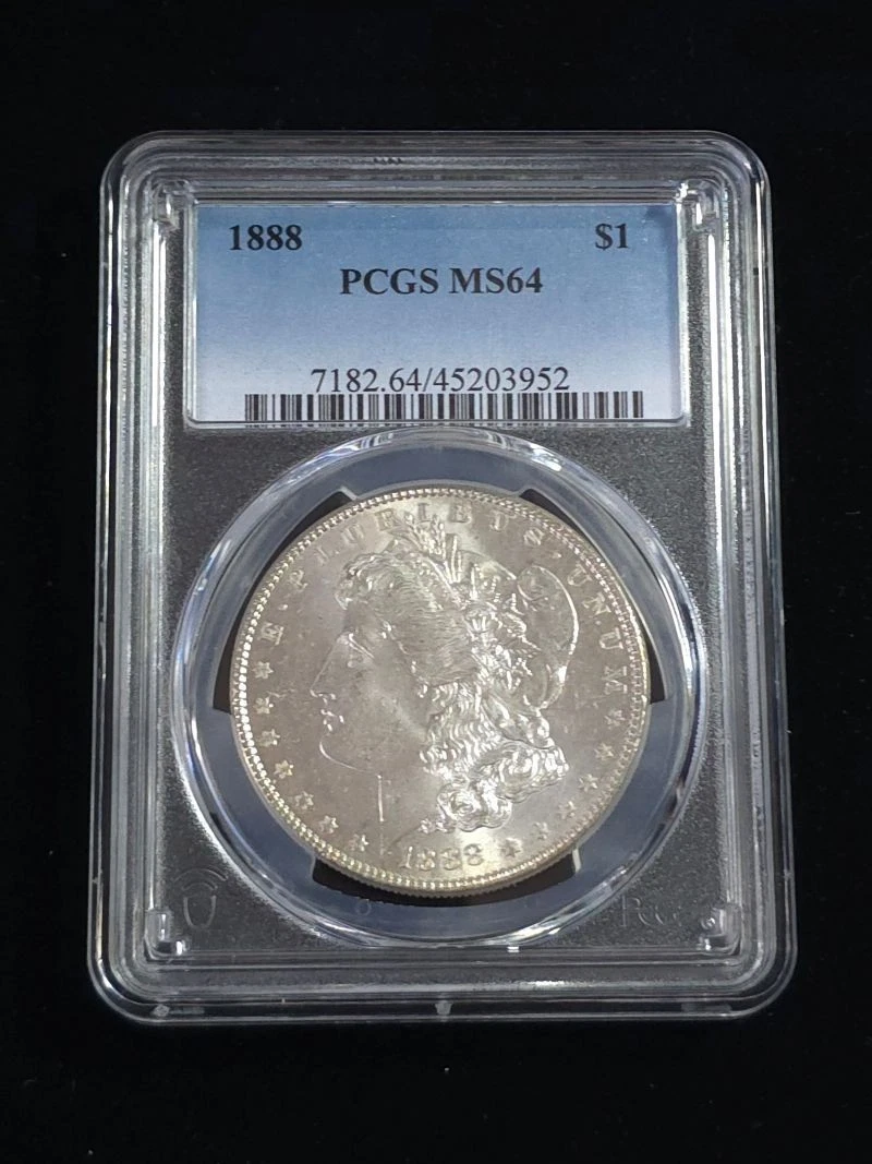 MS 64 Graded 1888 Year Morgan US Dollars (1878-1921) for sale | eBay