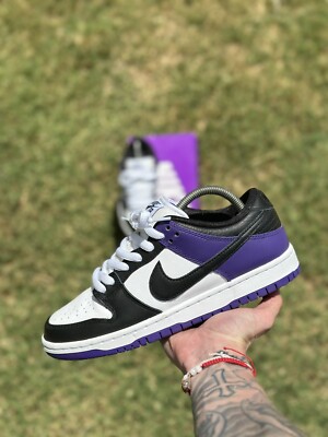 Nike SB Dunk Court Purple - size 6.5M/8W (FAST SHIPPING!) | eBay
