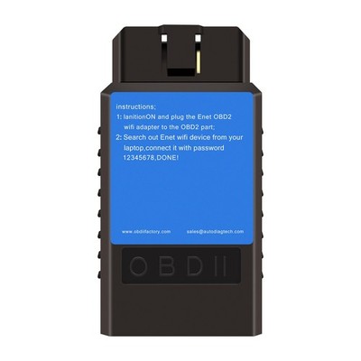 BimmerCode,BM3,MHD ENET WiFi Wireless OBD2 Adapter for BMW F/G/I
