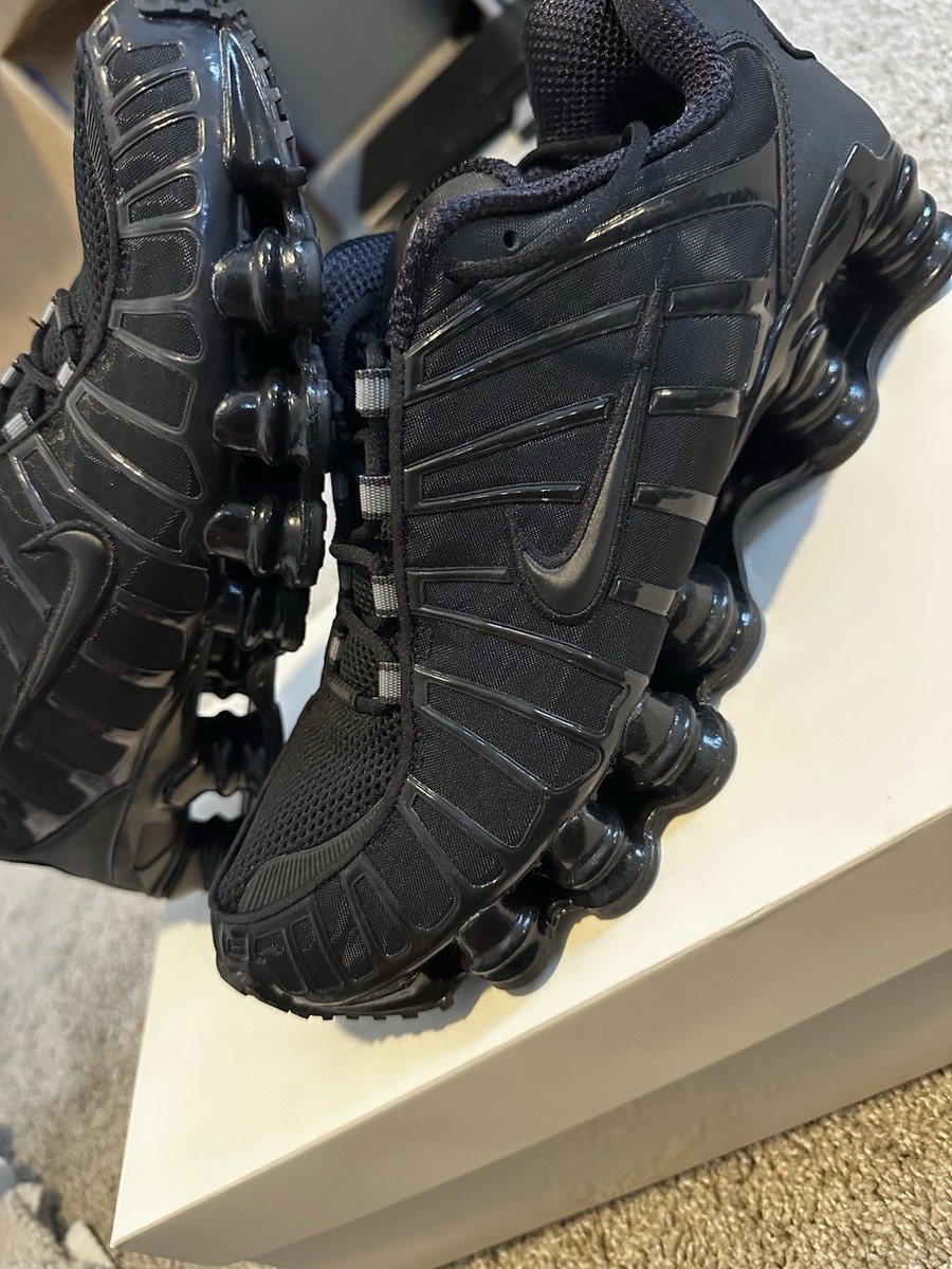 Size 10 - Nike Shox TL Triple Black for sale online | eBay
