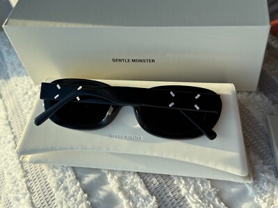 new- Gentle Monster Maison Margiela Paris MM004 01 Black Frame