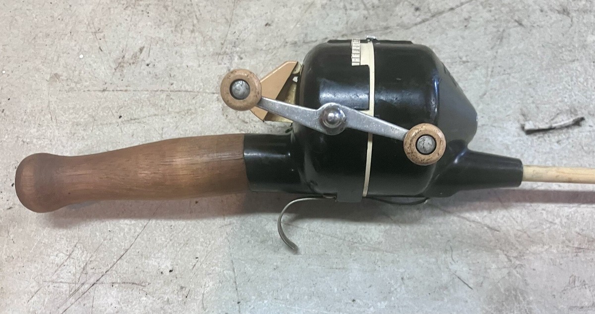 Vintage Zebco Model 77 • 2 Piece Rod And Reel Combo • Fishing | eBay