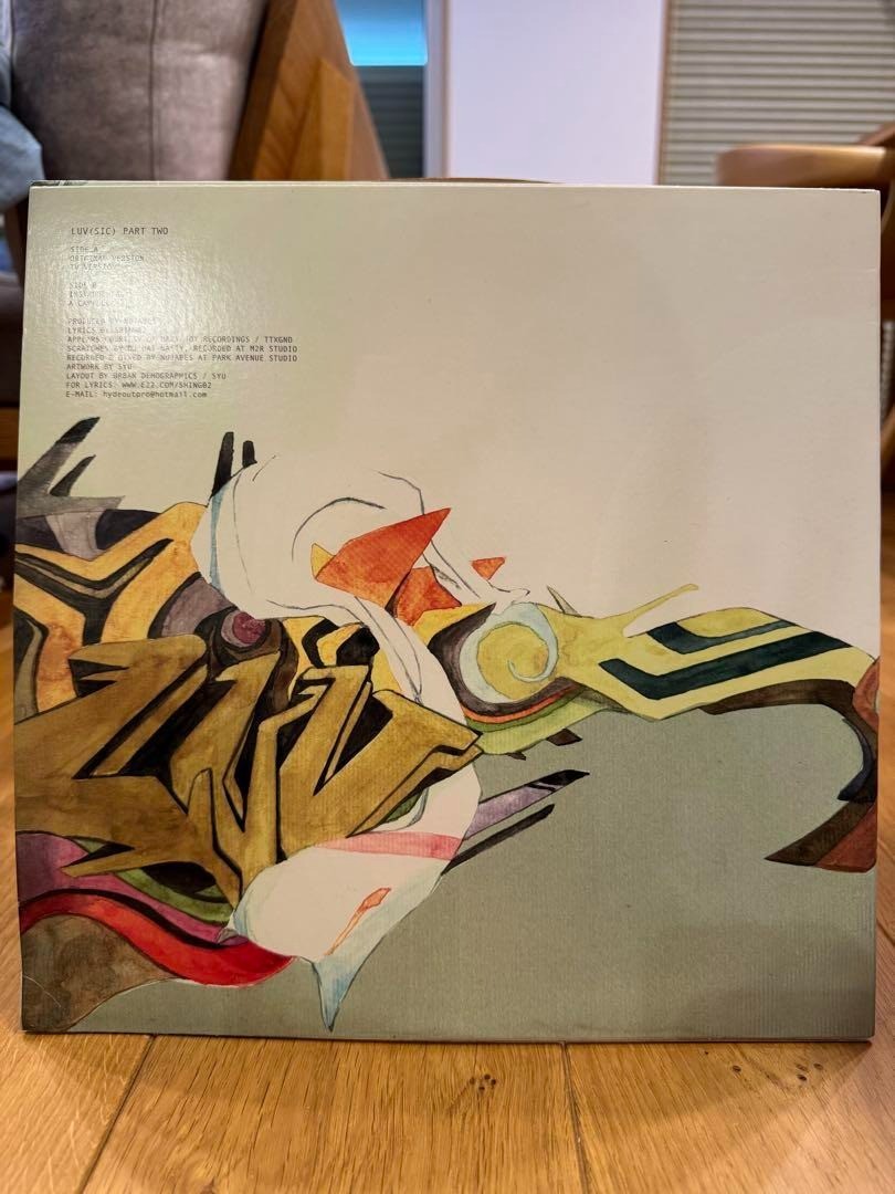 Nujabes Shing02 Luv(Sic) Part Two Vinyl Record Rare Japan Press