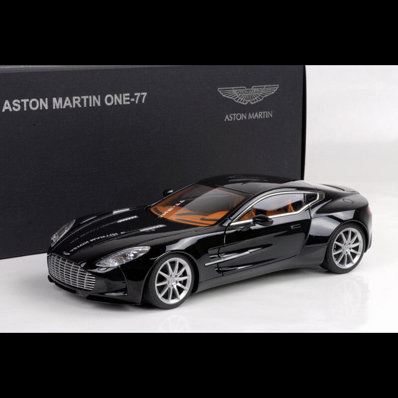 AUTOart 1:18 Scale Aston Martin ONE77 Black Alloy Diecast Car