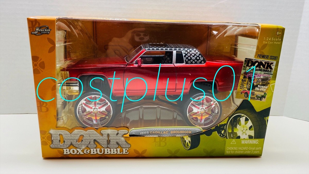JADA DONK BOX & BUBBLE 1985 CADILLAC BROUGHAM 1:24 RED | eBay