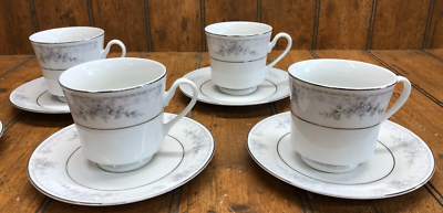 6 Sango Majesty Romantica Tea/Coffee Cups & Saucers #8396 | eBay