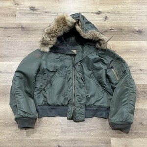 y2k flight jacket N-2B 平成ギャル - y2k N-2B fur flight jacket平成