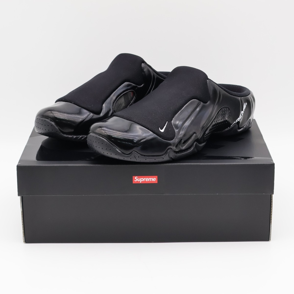 HJ6215-001 Supreme Nike Clogposite SP Black FW24 Week3 (Men's) | eBay