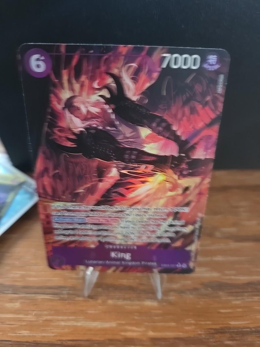 One Piece OP14 The Azure Sea's Seven - King EB04-031 R Alternate