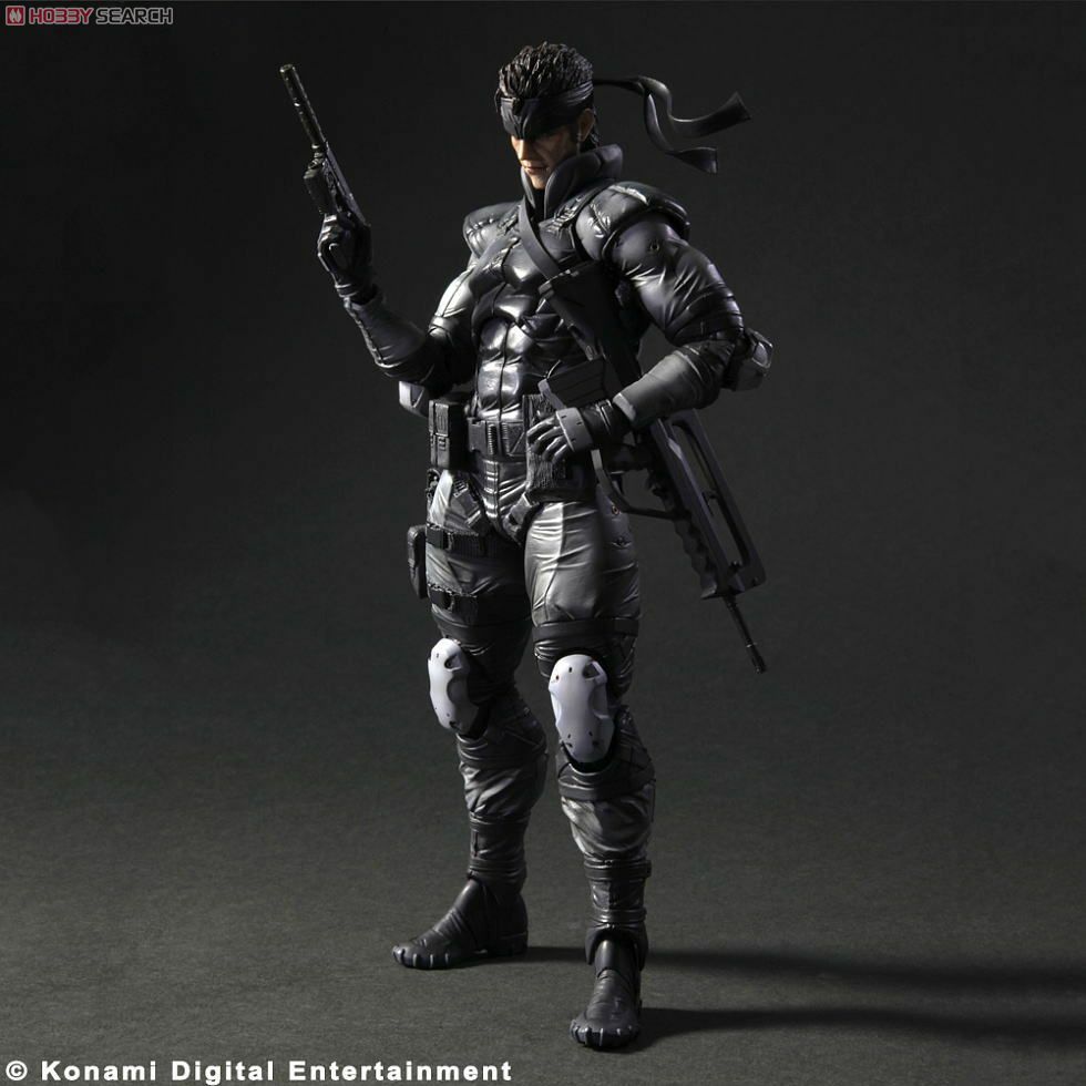 Metal Gear Solid SNAKE Play Arts Kai Figure LE 25th Anniversary