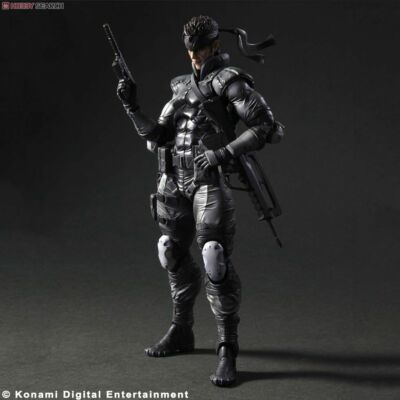 Metal Gear Solid SNAKE Play Arts Kai Figure LE 25th Anniversary