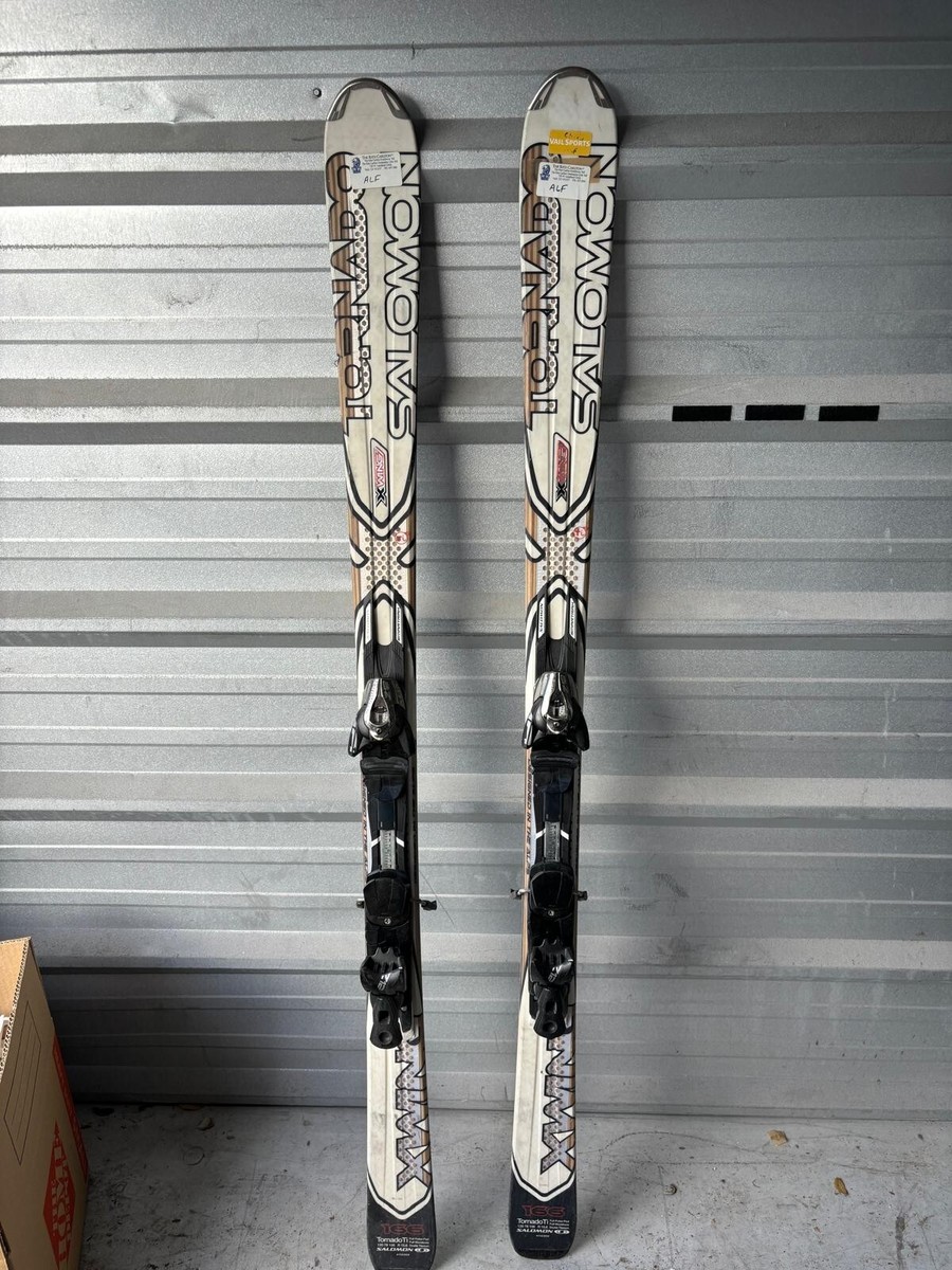 166 cm SALOMON X-WING TORNADO Ti All Mountain Skis w/ Z12