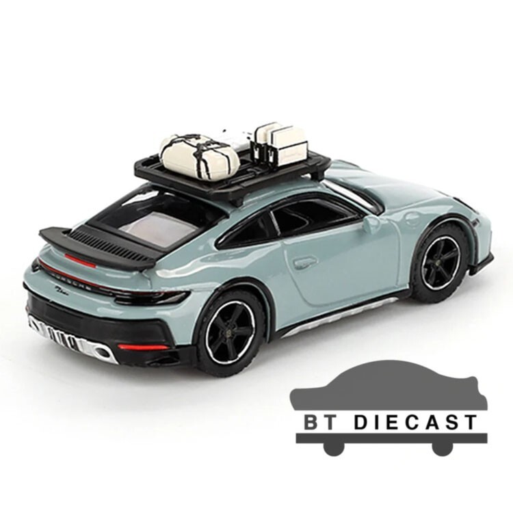 MINI GT PORSCHE 911 DAKAR 1/64 DIECAST MODEL CAR SHADE GREEN